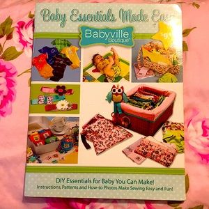 Book of Baby Sewing Projects & Patterns & Instructions (Brand New) boys & girls